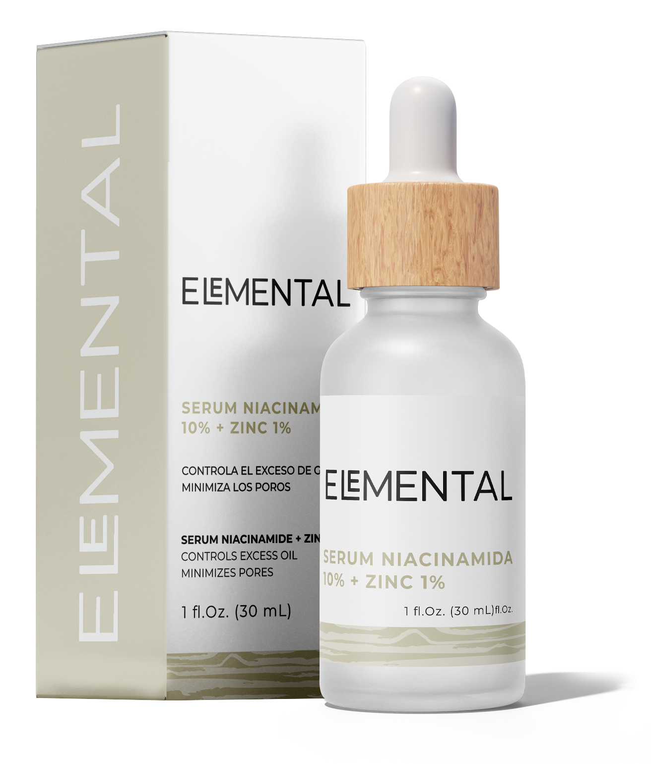 Serum Niacinamida + Zinc - Elemental