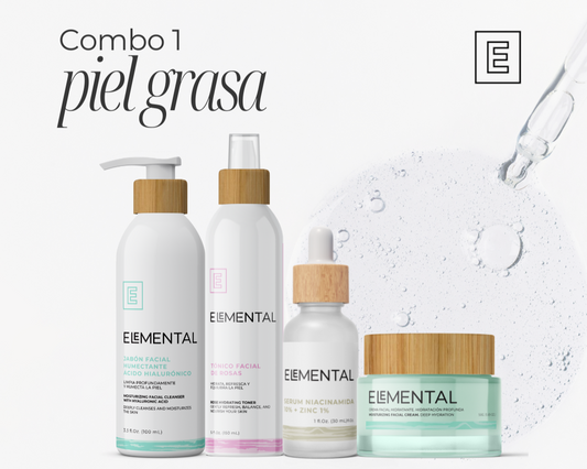 COMBO PIEL GRASA - ELEMENTAL